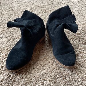 TOMS suede booties